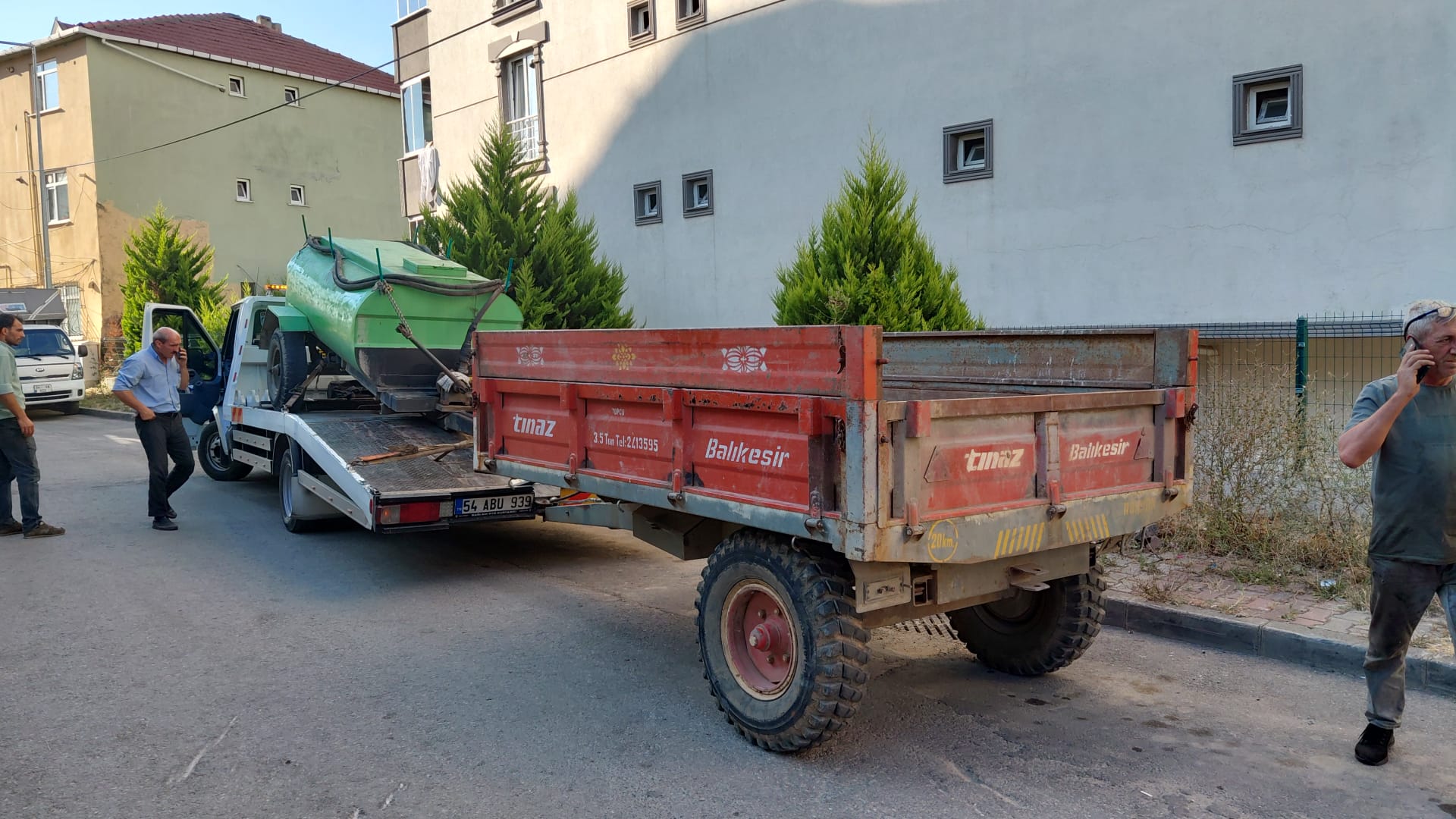 Römork ve tanker çekme – Sakarya tarım aracı taşıma